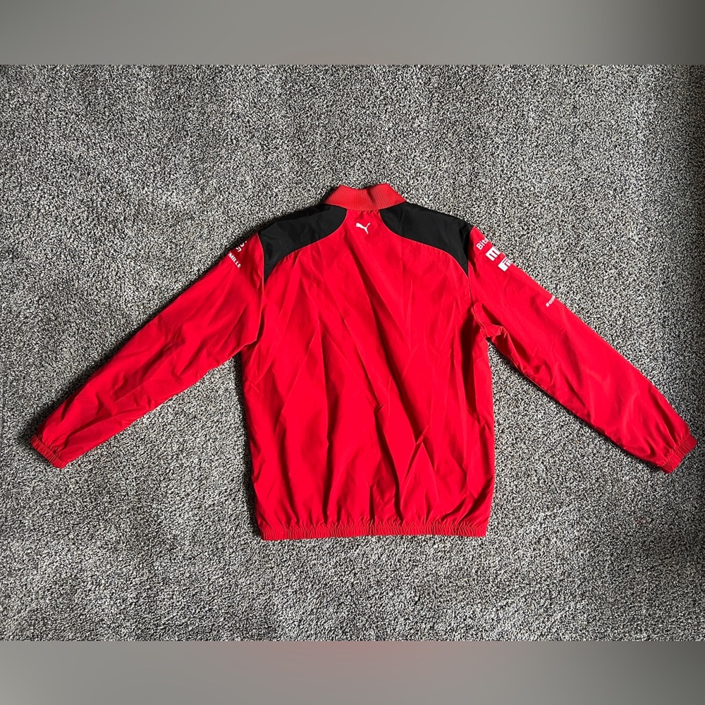 Ferrari Red Men's Racing Team Jacket - Picture 6 of 8